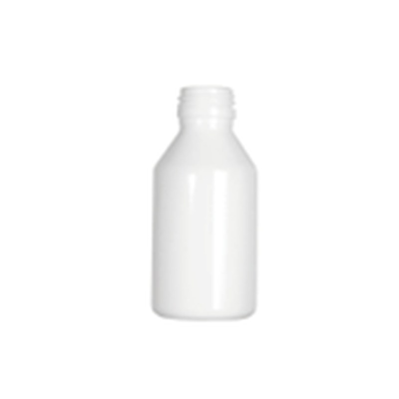[22FF000250] Pharmaceutical bottle 120 ML PET white, 28-1716 neck