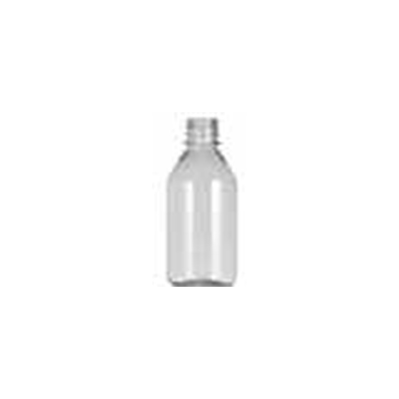 [22FF000551] Envase farmacéutico 240 ML PET cristal boca 28-1816