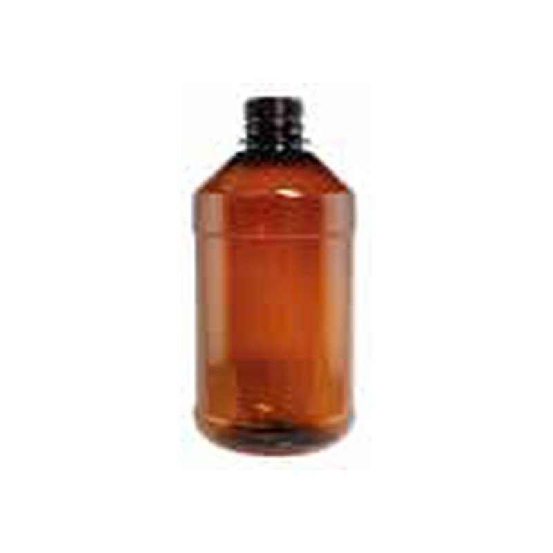 [22FF000804] Envase farmacéutico 500 ML PET ámbar boca 28-1816