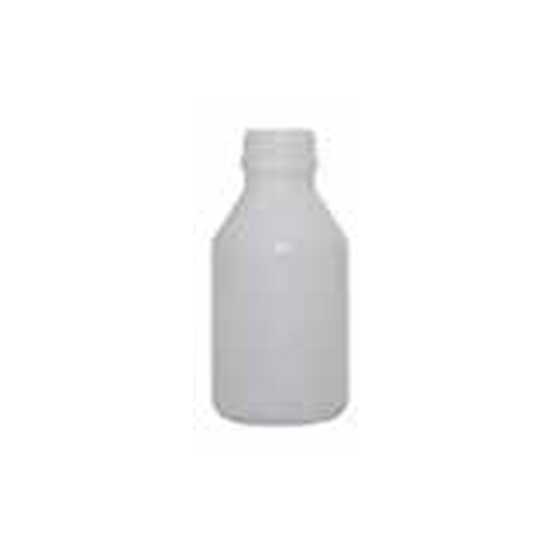 [22FF000191] Pharmaceutical bottle 120 ML HDPE white, 28-1716 neck "IS"