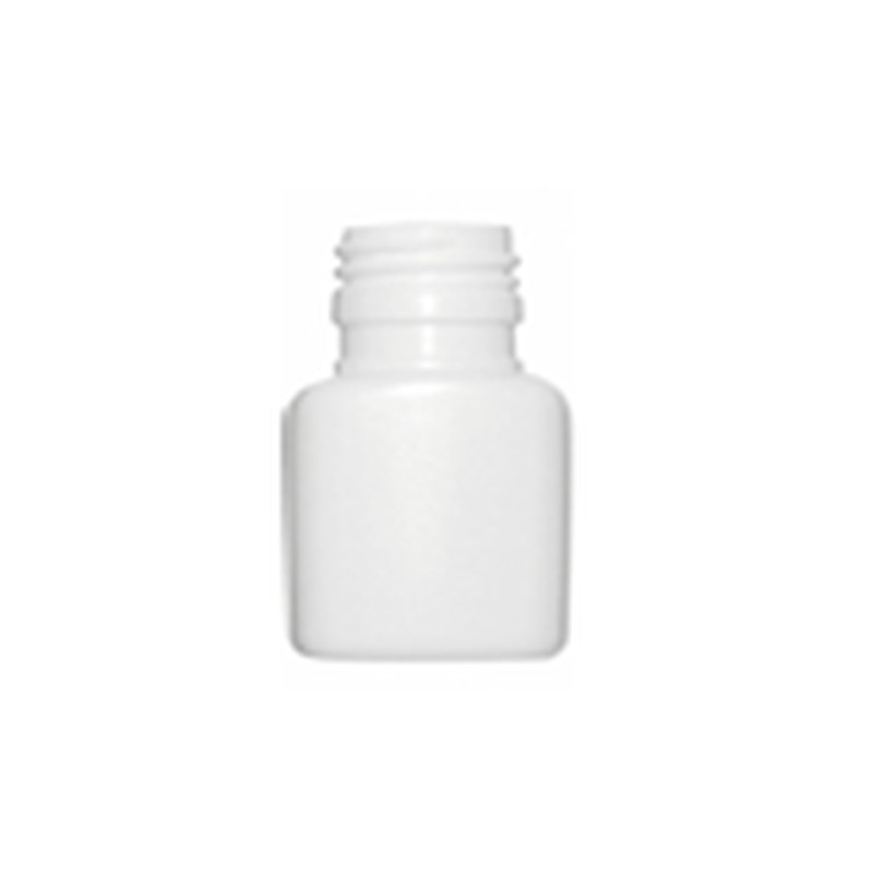 [22EC000031] Envase plano 40 ML PEAD blanco boca 28-1716