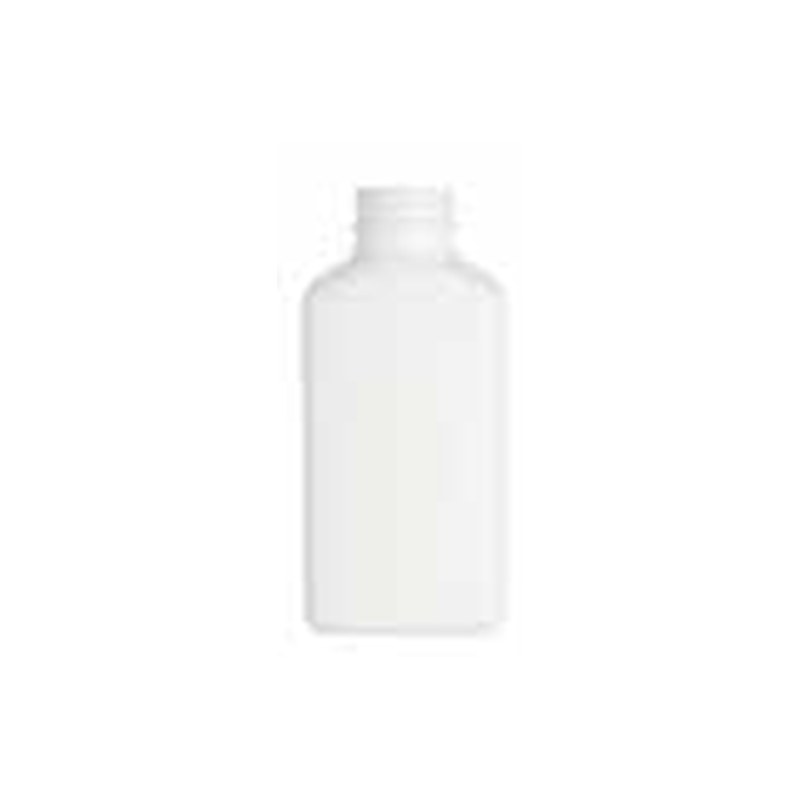 [22FA000039] Flat bottle 360 ML HDPE white, SP-38 neck