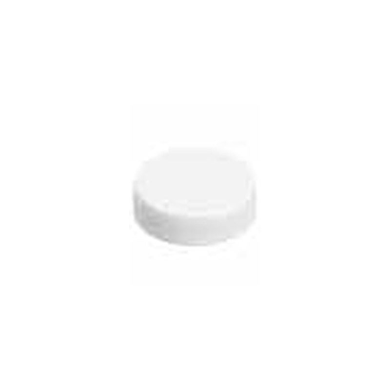 [21TE000754] Tapa estriada PP blanca boca 38-400